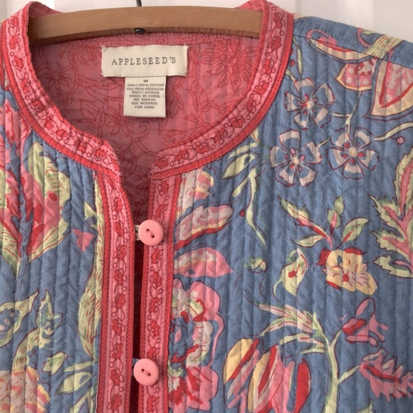 Appleseed's Jackets & Coats Appleseeds Quilted Cotton Jacket Poshmark